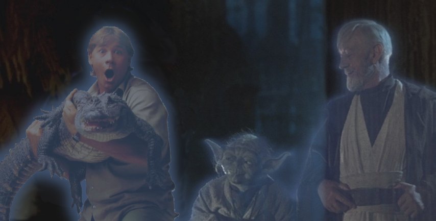 Irwin, Yoda and Obi Wan Kenobi